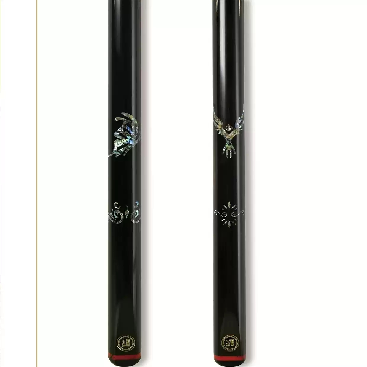 班恩台球杆手工镶嵌款庄周/重明