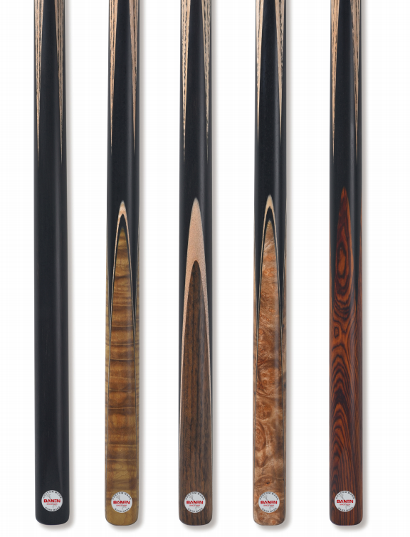 班恩D系列/D2台球杆小头杆斯诺克一体通杆手工中式黑八